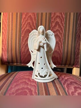 Russ Berrie, Porcelain Angel Votive Clean and has Never Been Used. $7.